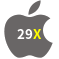 Aplicativo 29X para iOS